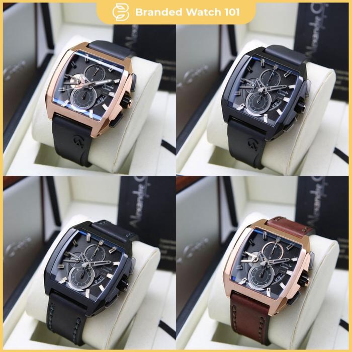 ORIGINAL Jam Tangan Pria Alexandre Christie AC 6617 / AC6617 / 6617