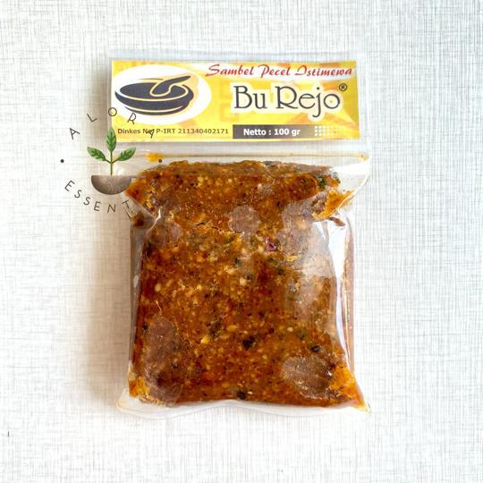 Populer Nafisa Sambel Bumbu Pecel Bu Rejo 100gr - Bumbu Pecel Non MSG