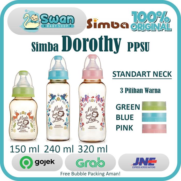 Bagus Simba Dorothy PPSU Standard Neck / Botol PPSU Simba