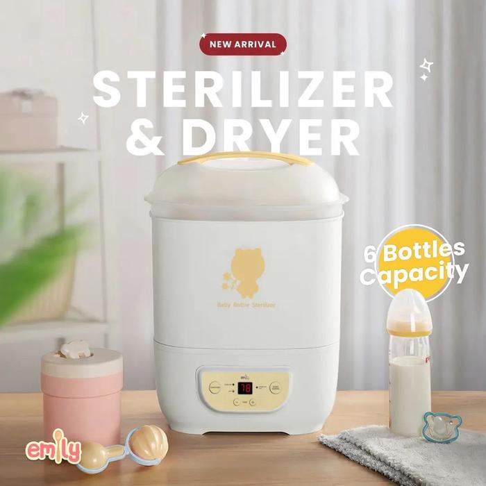 Sale Emily Sterilizer & Dryer / Pengering Botol Bayi / Sterillizer Uap