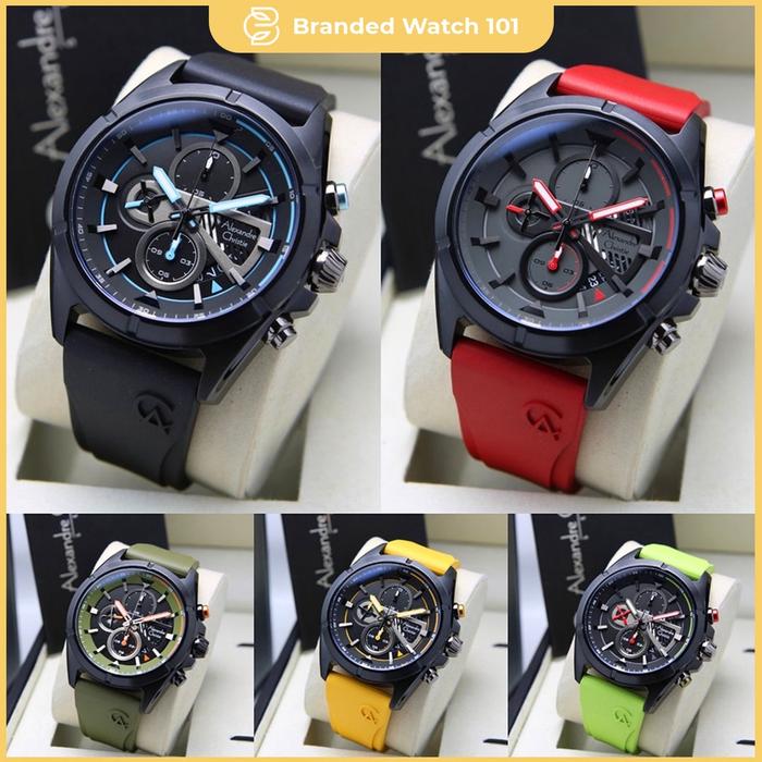 ORIGINAL Jam Tangan Pria Alexandre Christie AC 6592 / AC6592 / 6592