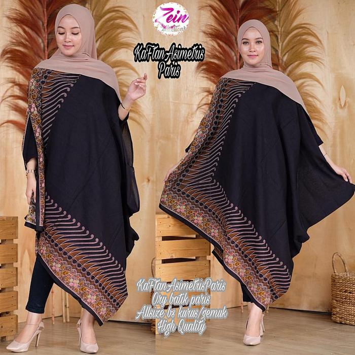 Produk Asimetris Paris ZEIN Atasan Batik Blus Blouse Batik Fashion