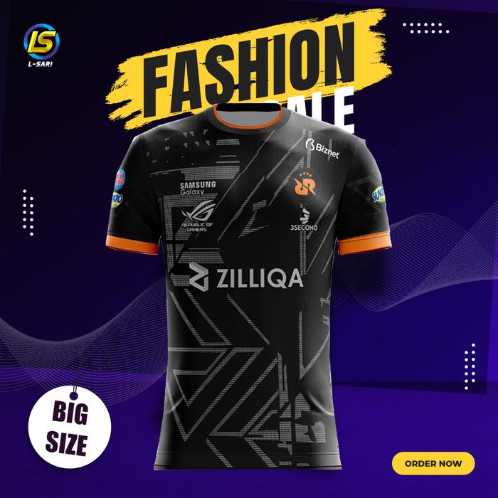 JERSEY RRQ TERBARU BIG SIZE S M L XL XXL 3XL 4XL 5XL EVOS ONIC BTR