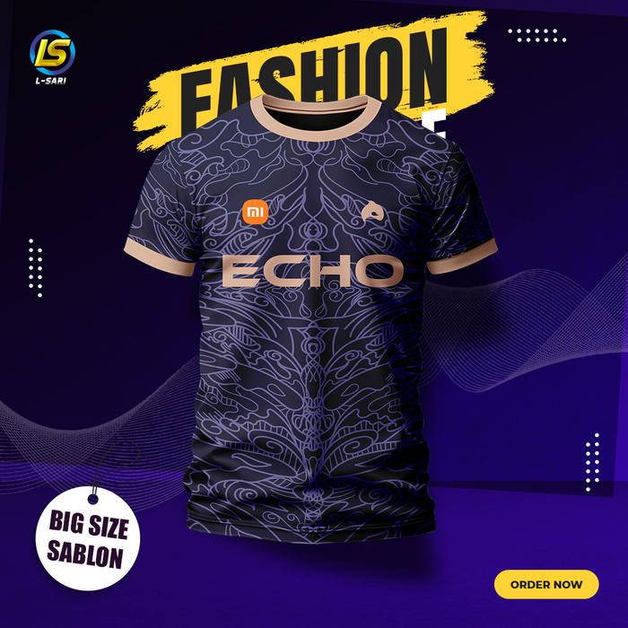 Jersey Echo Philippines Terbaru 2023 MPL S11 Big Size S M L XL 2XL 3XL