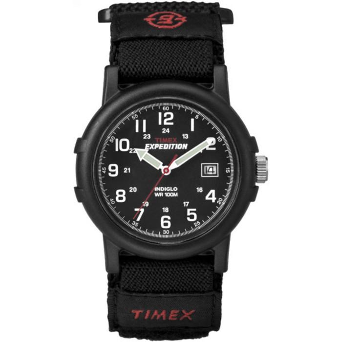 PreOrder Timex T40011, Men's "Expedition Camper" Black Original