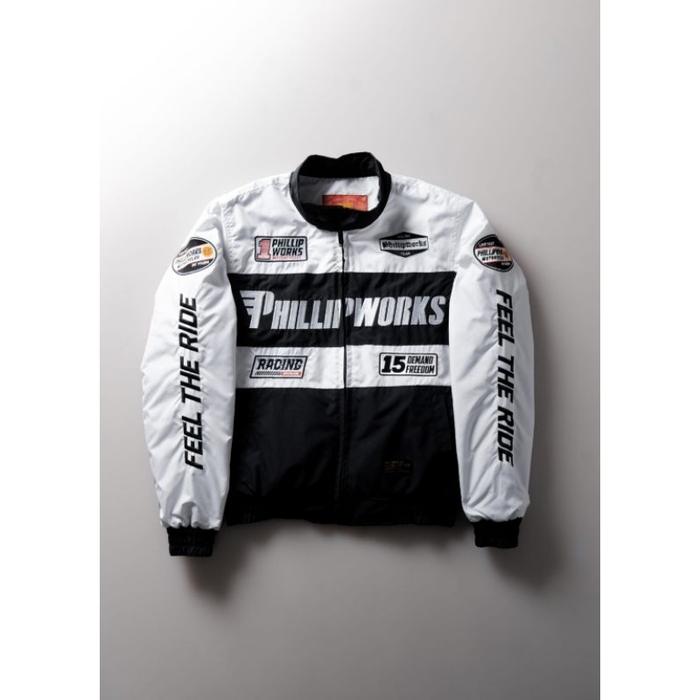 produk baru JACKET MOTOR PHILLIP WORKS PRIDE OF INDONESIA BLACK BEST