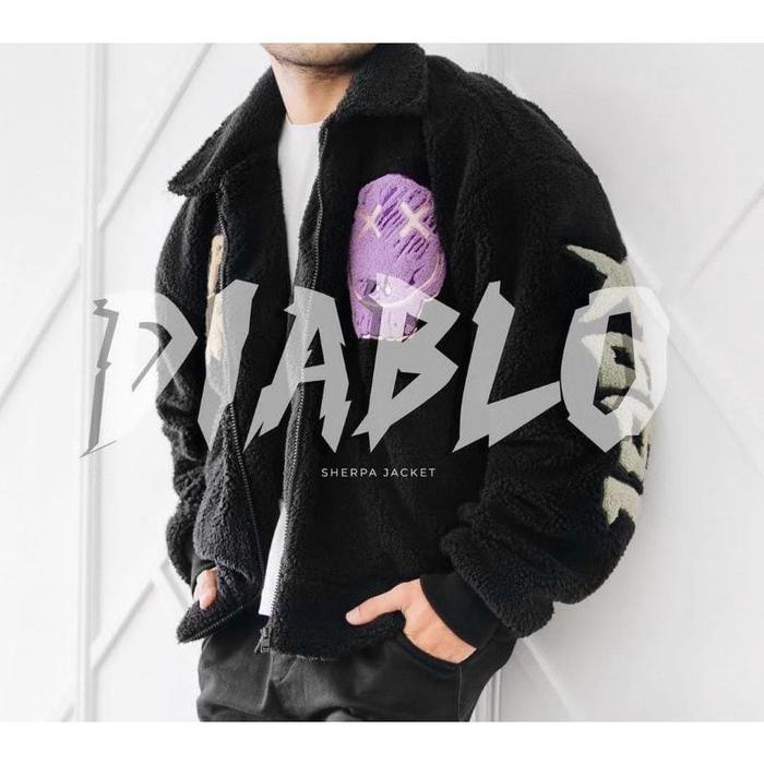 produk baru MEMPHIS VARSITY TAKEDA SHERPA JACKET DIABLO / SHINJUKU /