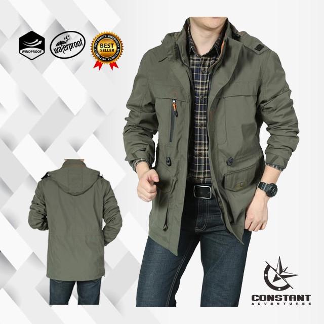 produk baru Jaket Parka Jeep Outdoor Waterproof Anti Air SILAHKAN DI