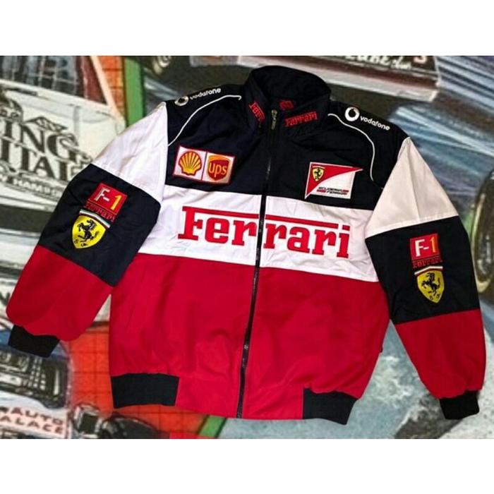 produk baru Jaket Ferrari - Nascar - Vintage - Shell - UPS - Scuderia