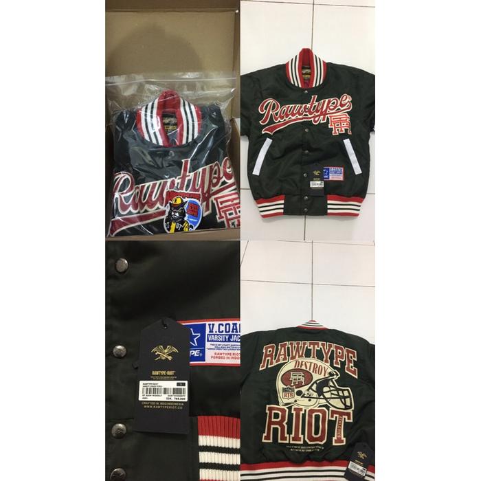 produk baru Rawtype Riot | Varsity Coach Type-5 SILAHKAN DI ORDER