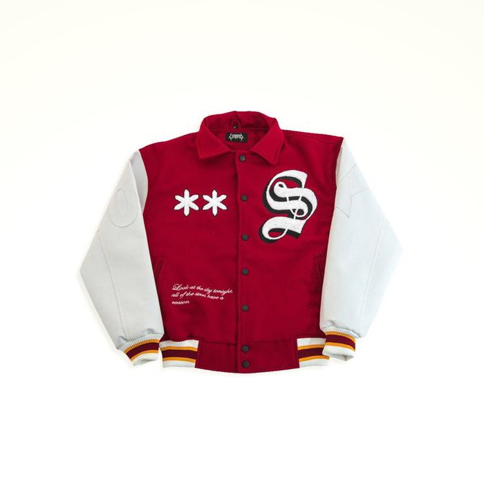 produk baru LUCIFERO “SUPREMVCY” VARSITY SILAHKAN DI ORDER