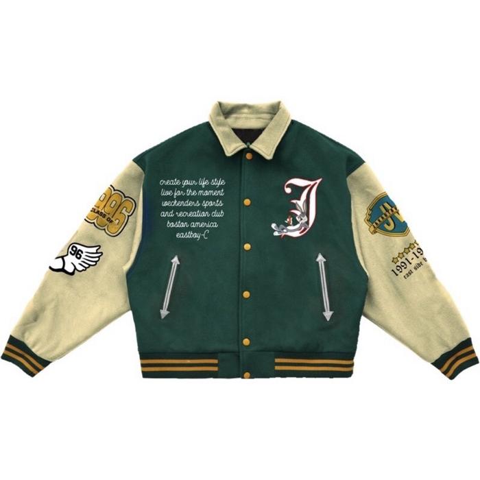 produk baru VARSITY J VINTAGE JAKARTA VIBES SILAHKAN DI ORDER