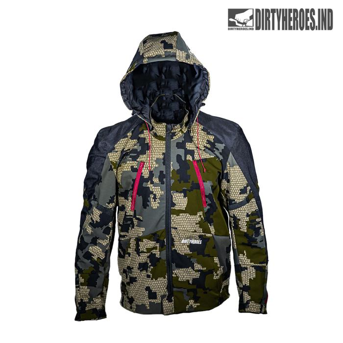 produk baru DIRTY HEROES WATERPROOF JACKET V1 / JAKET / VARSITY /
