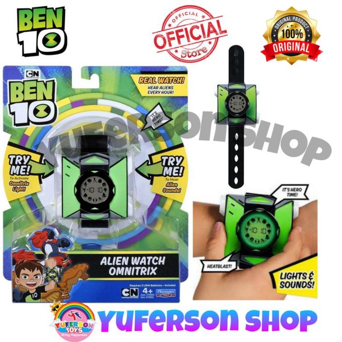 BEN 10 Basic Omnitrix - Jam Tangan Ben 10 Original