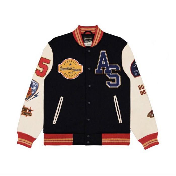 produk baru VERSITY JACKET AEROSTRET GO HARD GO HOME / VERSITY JACKET
