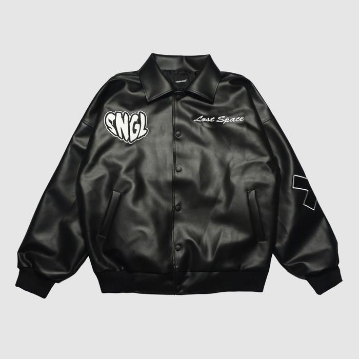 produk baru Sainangel Icon Varsity Leather Jacket SILAHKAN DI ORDER