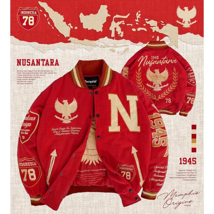 produk baru MEMPHIS VARSITY NUSANTARA / MEMPHIS VARSITY PHOENIX /