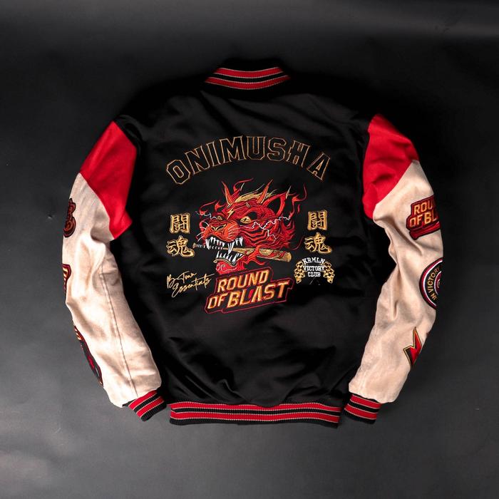 produk baru KREMLIN Varsity Jacket - Onimusha SILAHKAN DI ORDER