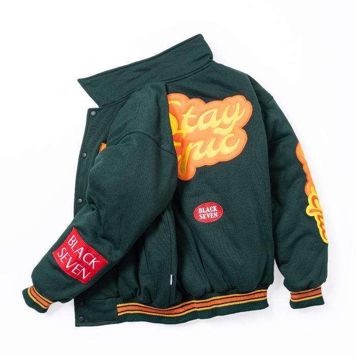 produk baru Varsity Jacket | Stay Epic Full Bordir - Limited Edition