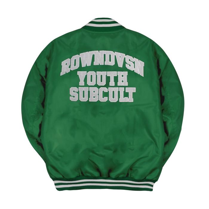 produk baru Rown Division Jacket Varsity Hijau - ROWNDVSN Wolfie Green
