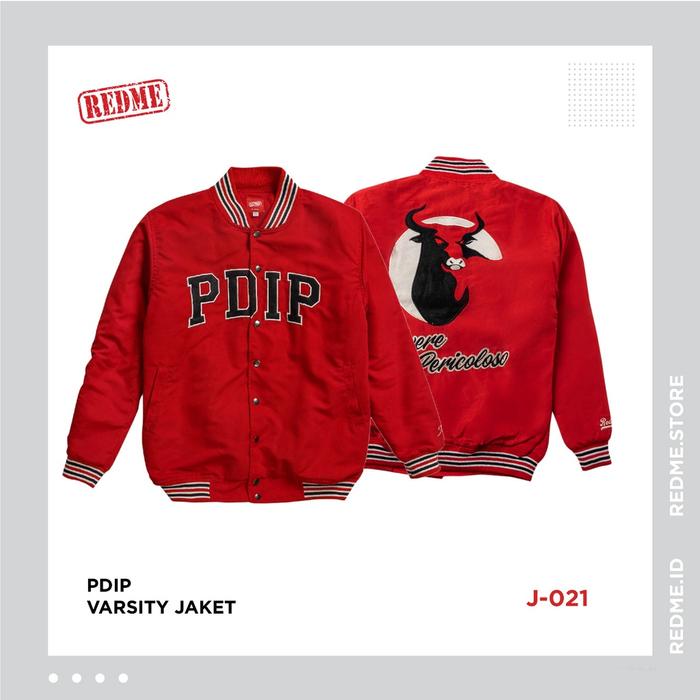 produk baru PDIP Varsity Jaket SILAHKAN DI ORDER