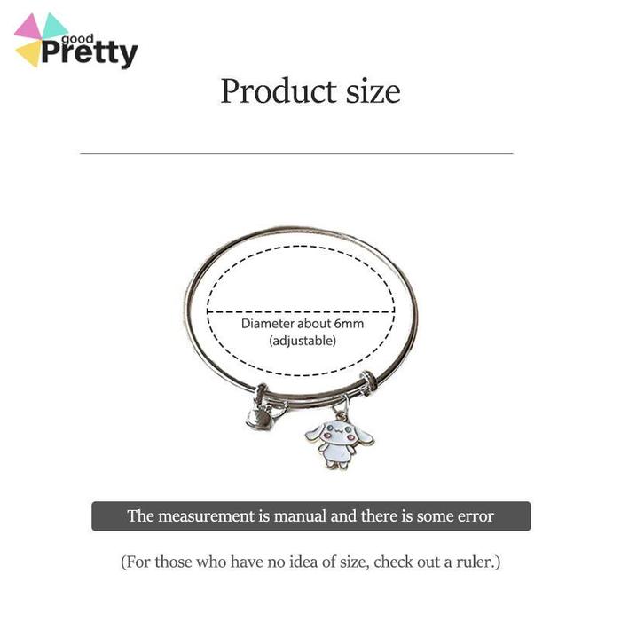 Produk Gelang Tangan Kartun Yugui Anjing Kulomi Adjustable Beberapa