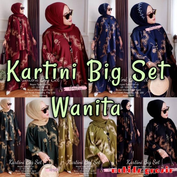 Murah KARTINI BIG SET WANITA TERMURAH