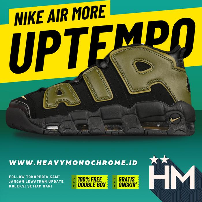 Air More Uptempo Rough Green DH8011-001 (Size 40-47.5)
