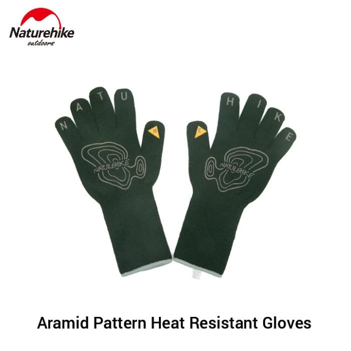 SARUNG TANGAN TAHAN PANAS ARAMID NATUREHIKE CNH22FS003 HEAT RESISTANT