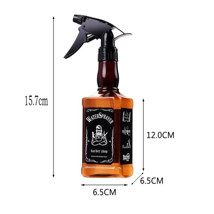 Botol Spray Salon/Semprotan Botol Spray Barbershop Salon 500ML Alat