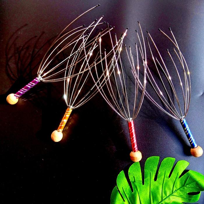 Alat Pijat dan Garuk Kepala - Hand Head Massager Bokoma