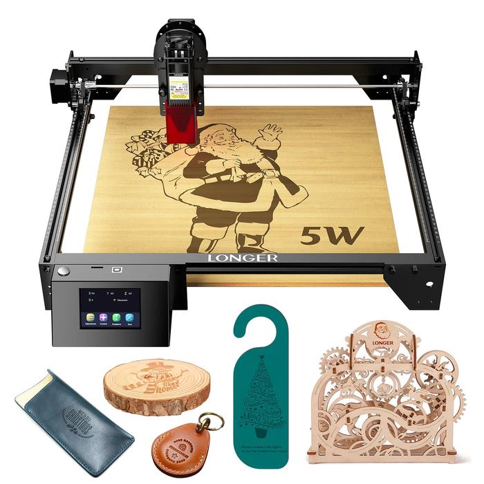 LONGER RAY5 5W Laser Engraver Cutting Machine 400x400mm Quick Foc
