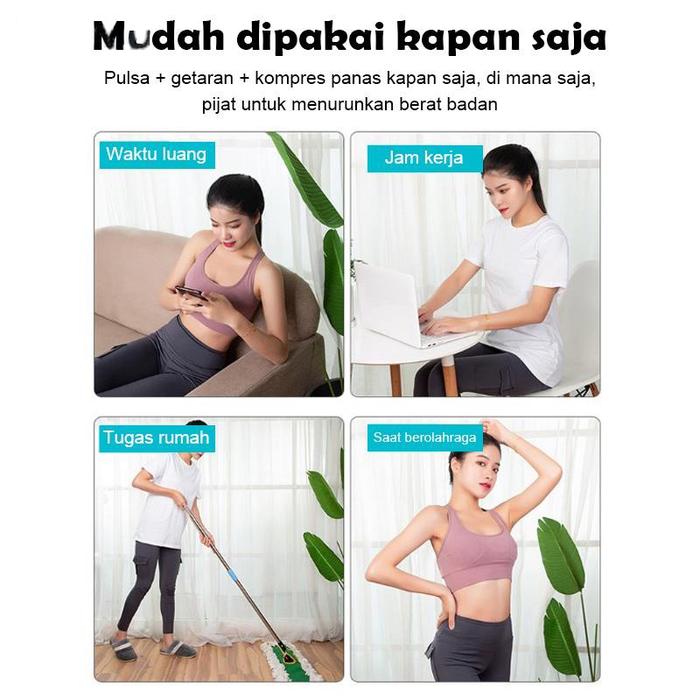 Alat penghancur lemak Slimming Belt Alat pembakar lemak perut pinggang