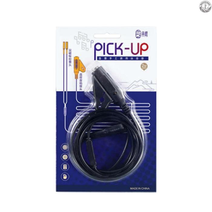 [In Stock] Hluru Magnetic Piezo Pickup Universal Tanpa Bor Double