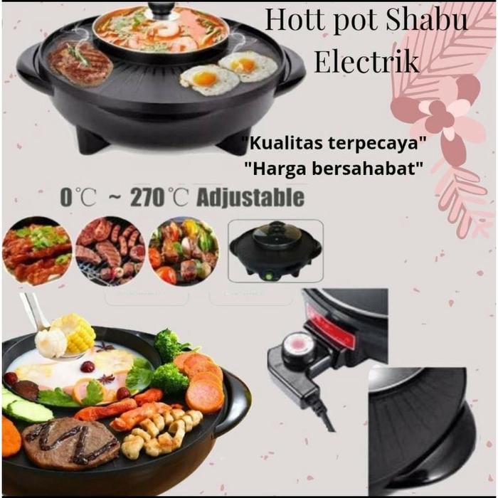 HOT POT SHABU ELEKTRIK / ELECTRIC BBQ GRILL