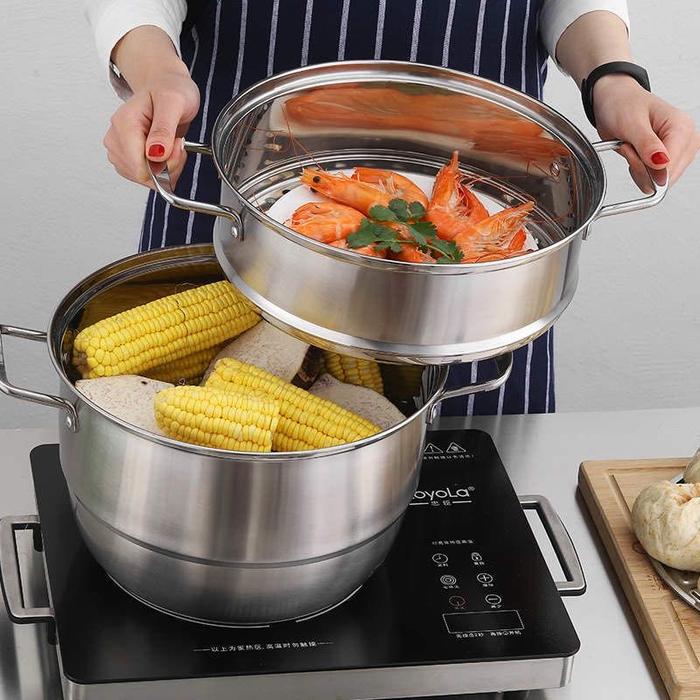PANCI STEAMER 3 SUSUN / KUKUSAN LANGSENG 3 SUSUN