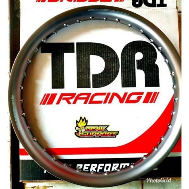 Velg Tdr U Shape Titanium Set 140/160 Depan Belakang