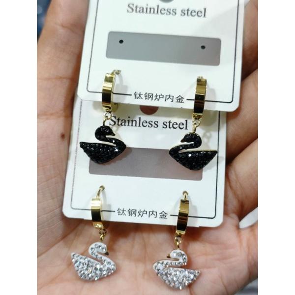 anting model angsa/anting titanium