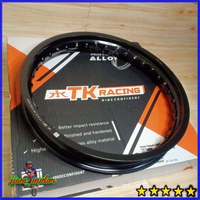 Velg Pelek Ring 17 Lebar 215 Tk Racing Original Alumunium