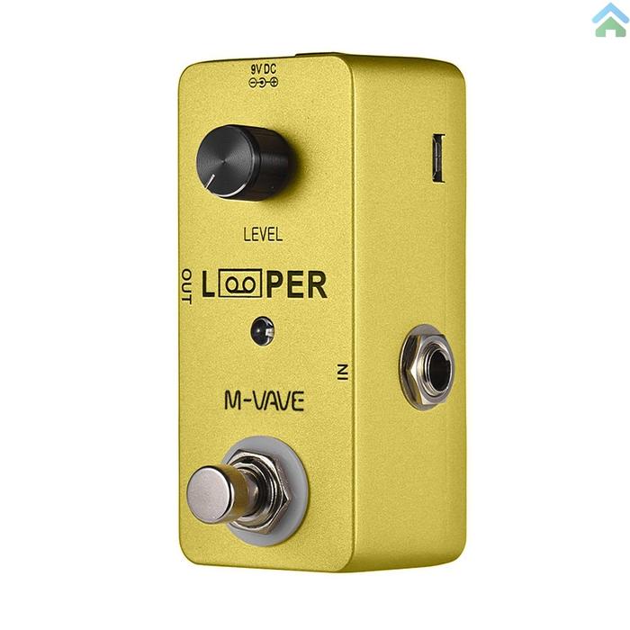 Promo M-vave Looper Mini Loop Gitar Elektrik Looper Effect Pedal Max.