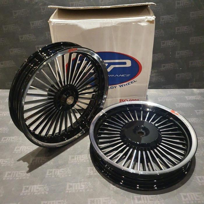 Velg Racing Tapak Lebar Top Retro Ring14 215/250 Beat Scoopy Vario Mio
