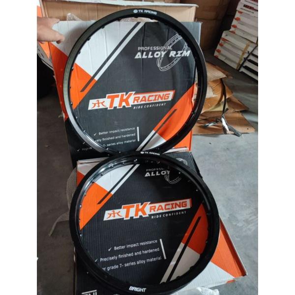 Promo Velg Tk Racing Bright Original Asli Ori Ring 18 21 Hole Lubang
