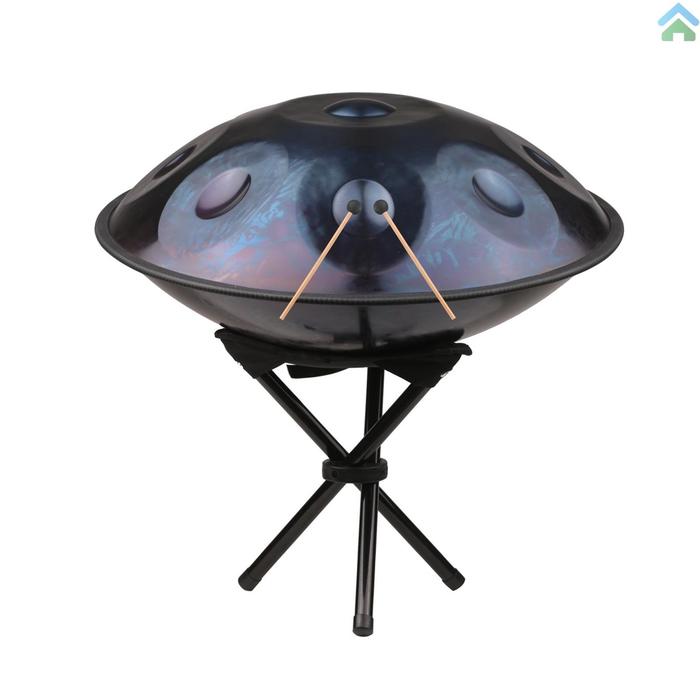 10catatan Handpan Drum 22-inch Stainless Steel Drum Tangan Dengan