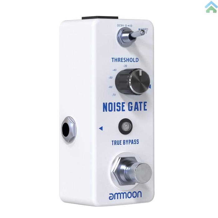 Promo Ammoon Noise GATE Peredam Kebisingan Efek Gitar Pedal 2mode