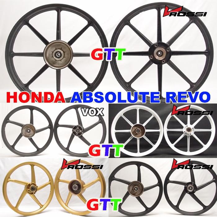 Velg Racing Vrossi Honda Revo Absolute Dan Blade Rem Belakang Tromol