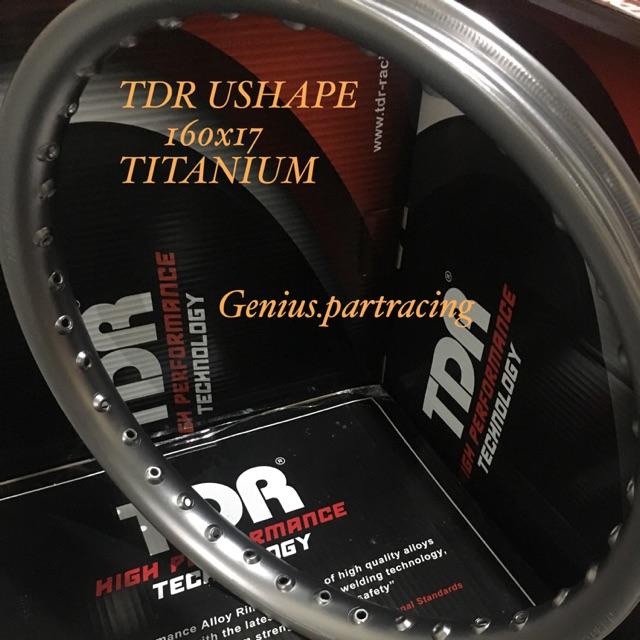 Velg Tdr U-Shape 160/17 Titanium Original Velg Tdr