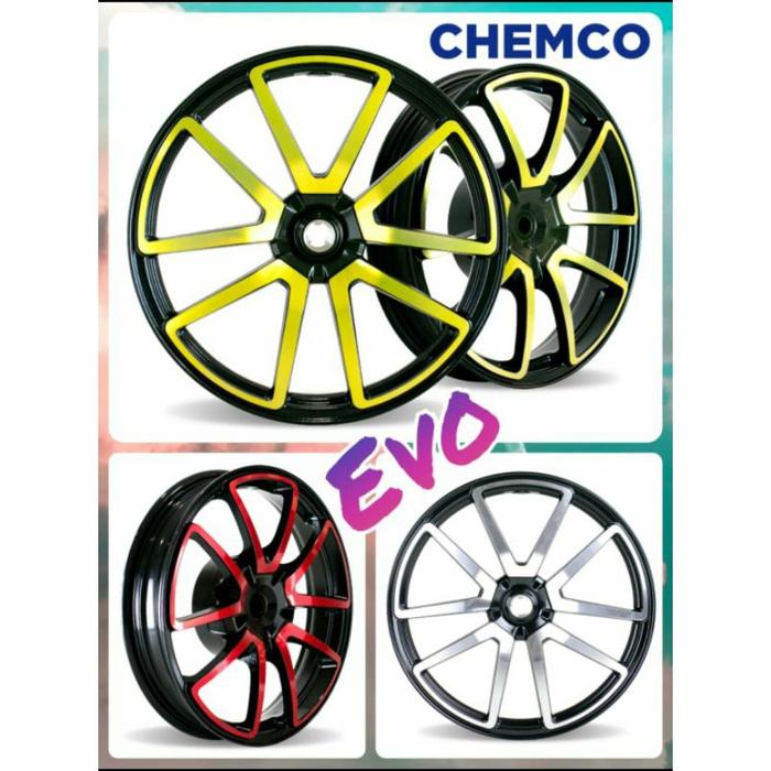 Velg Racing Chemco Type Evo Dualtones Mio M3 125, Mio Z, Xride 125,