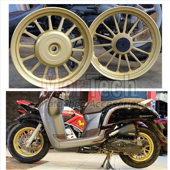 Velg Pelek Racing Rossi Galaxy Model Daytona All New Scoopy / Scoopy