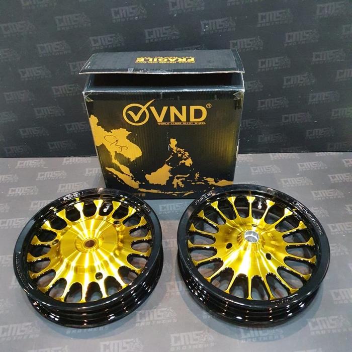 Velg Velek Racing Vnd Roulette Ring 12 Honda New Scoopy 2020 Black
