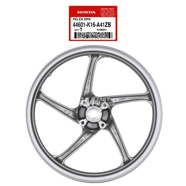 44601-K16-A41Zb Velg Racing Depan Scoopy Esp K16 2015 2016 Silver